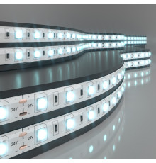 Лента светодиодная 60Led 14,4W IP65 6500K холодный белый 5050 24V 60Led 14,4W IP65