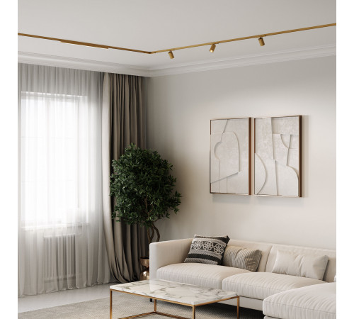 Brass Line Светильник для трека 10W 3000K латунь 85528/01