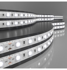 Лента светодиодная 60Led 14,4W IP65 4200K дневной белый 5050 24V 60Led 14,4W IP65