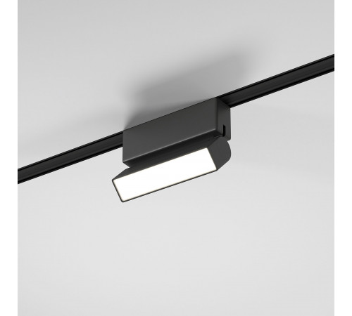 Трековый светильник Flat Magnetic 5W 4000K Unity (чёрный) 85092/01
