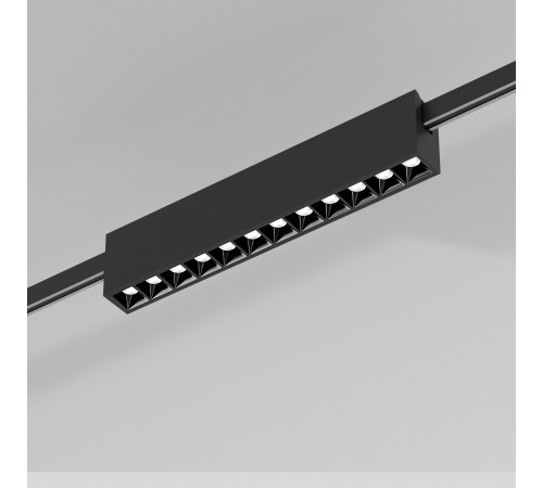 Трековый светильник 85121/01 12W 3000K (чёрный) Esthetic Magnetic
