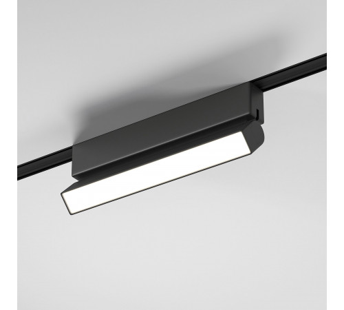 Трековый светильник Flat Magnetic 10W 4000K Unity (чёрный) 85093/01