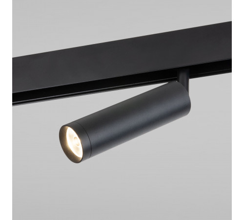 Трековый светильник Slim Magnetic R08 8W 4200K Porte (черный) 85508/01