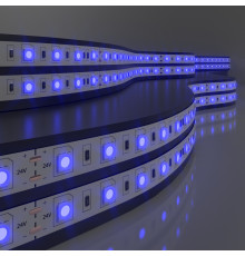 Лента светодиодная 60Led 14,4W IP65 синий 5050 24V 60Led 14,4W IP65