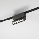 Трековый светильник Flat Magnetic 6W 4000K Insight (чёрный) 85090/01