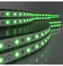 Лента светодиодная 60Led 14,4W IP65 зелёный 5050 24V 60Led 14,4W IP65