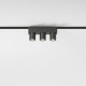 Трековый светильник Flat Magnetic 6W 4000K Tillie (чёрный) 85094/01