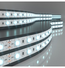 Лента светодиодная 60Led 14,4W IP20 6500K холодный белый 5050 24V 60Led 14,4W IP20