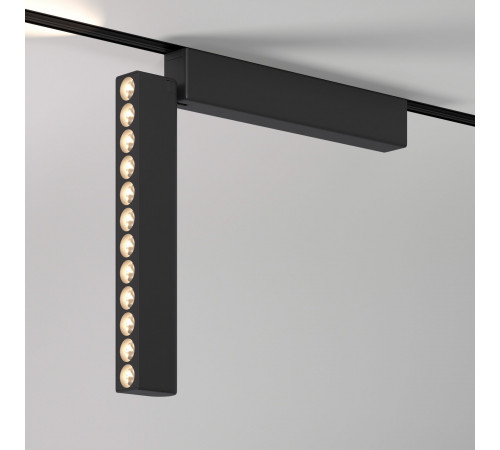 Трековый светильник Flat Magnetic 12W 4000K Insight (чёрный) 85091/01