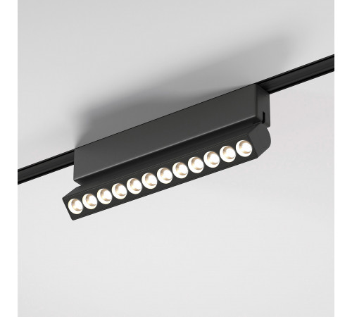 Трековый светильник Flat Magnetic 12W 4000K Insight (чёрный) 85091/01