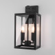 Уличный настенный светильник Elektrostandard Candle 35150/D черный